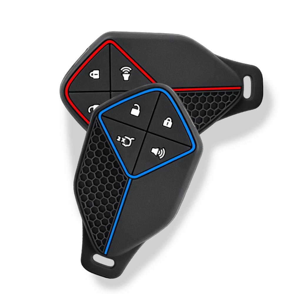New Silicone Car Key Case Cover For Changan Deepal S7 Sl03    Key Fob Key Protector Keychain Holder Accessories