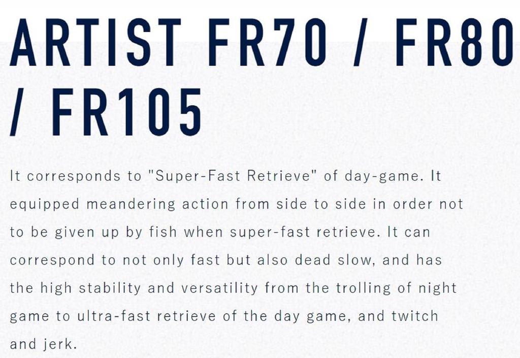 Jackson Artist FR 80 Sinkender Minnow Köder SBA (6859)