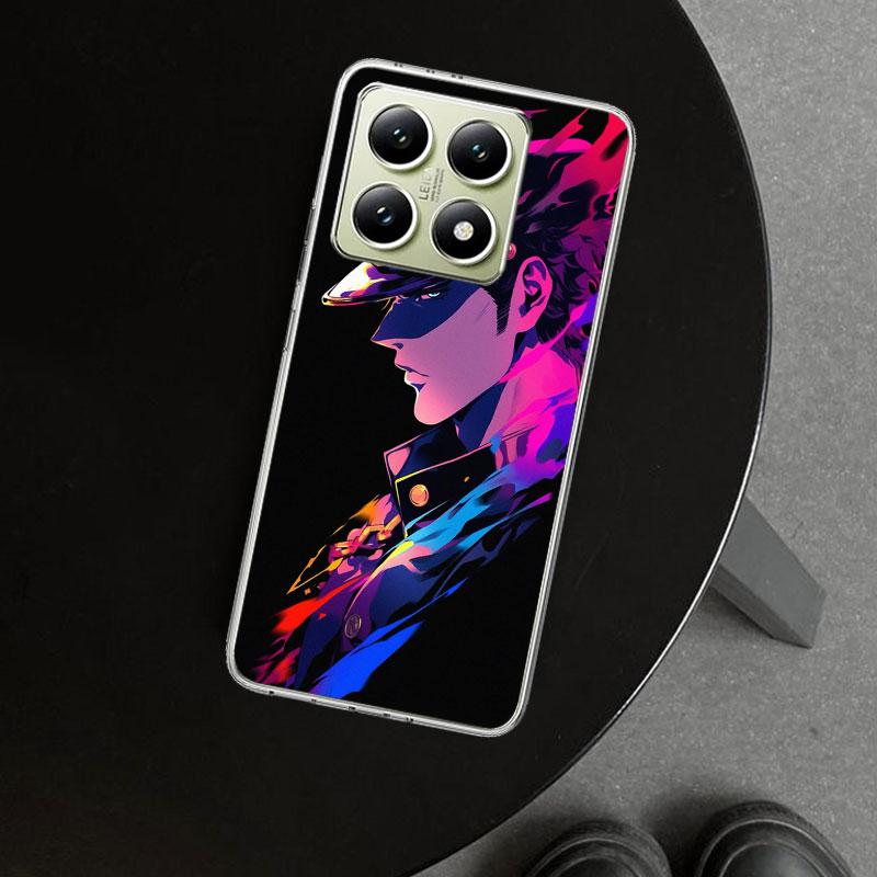 JoJo's Bizarre Adventure Kujo Jotaro Phone Case Cover for Xiaomi Redmi Note 15 14 13 12 11 Pro Plus 14S 12S 11S 11T 11E 10S 10 C
