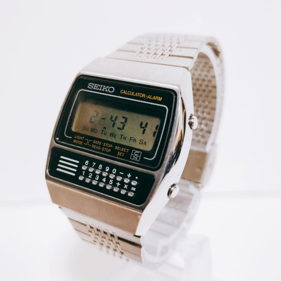 

[USED] SEIKO Checkmate Calculator Alarm C359-5000