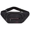 Men's Work Close-fitting Fanny Pack Wear-resistant Canvas Crossbody Mobile Phone Change Cashier Fanny Pack Shoulder Portable Multi-layer Bag
