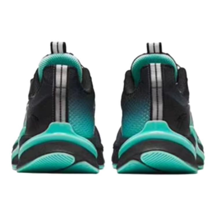 Anta Kids Red Flame Fabric Comfortable Versatile Non-Slip Wear-Resistant Low-Top Running Shoes Kids Sneaker Black Green A12435524-4