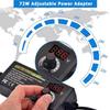 Adjustable Power Supply Variable AC-DC Power Adapter Laboratory 3V-24V-3A with US/EU Plug Female Home Appliance Alligator Clip