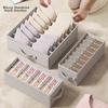 Underwear Storage Box, Bra And Sock Organizer, Panty Compartment Box, Home Closet Divider Storage Container, Small Size, 16 Compartments