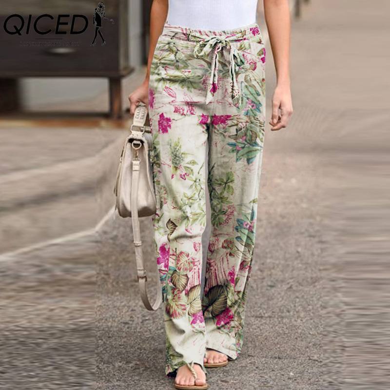 

QICED Женские модные повседневные брюки и капри XXXXXL