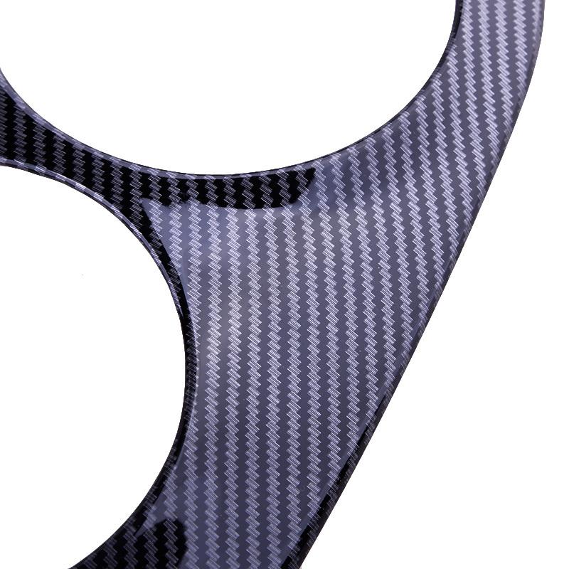 1 Set Interior Center Console Gear Panel Covers Trims Fit for Benz C Class W205 GLC Class X253 2015 2016 2017 2018