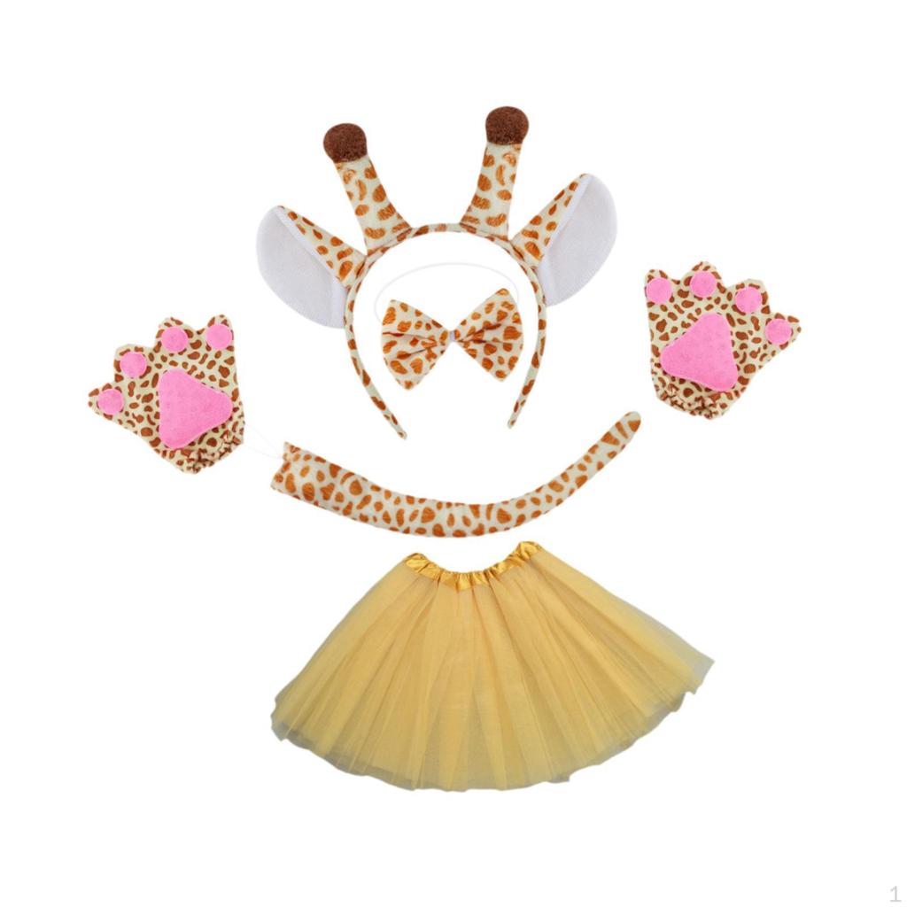 Animal Giraffe Costume Cosplay Cartoon Decorative Props for Performance Dress Up