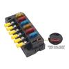 6 Way Car Boats Blade Fuses Box Block Holder 32V Power Distribution Panel Board