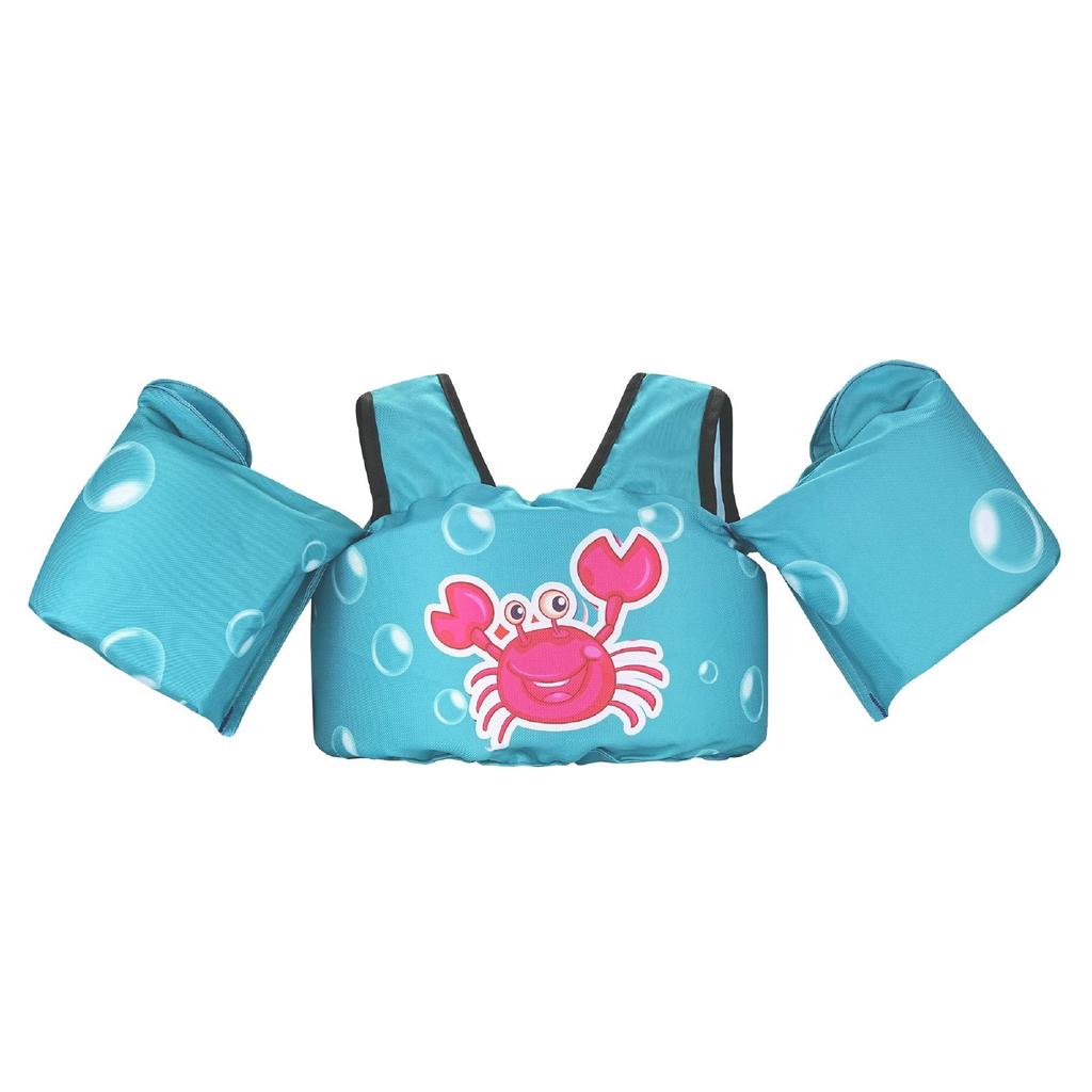 Children's Cartoon Flotation Suit and Armbands Swimming Gear