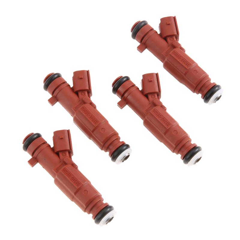 4Pcs 35310-2E000 Fuel Injector Fuel Injectors Replacement Parts FJ1182 Compatible with Hyundai Elantra Kona Veloster Car Parts