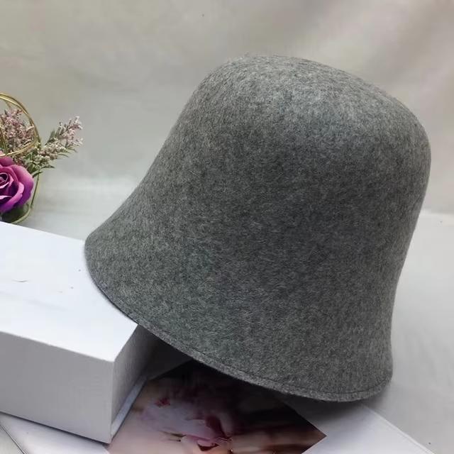 

Зимние шапки для женщин, повседневная, с короткими полями, мягкая, теплая, шерстяная шляпа-клош, элегантная, женская, уличная шляпа, темпераментная, шляпа дикого рыбака