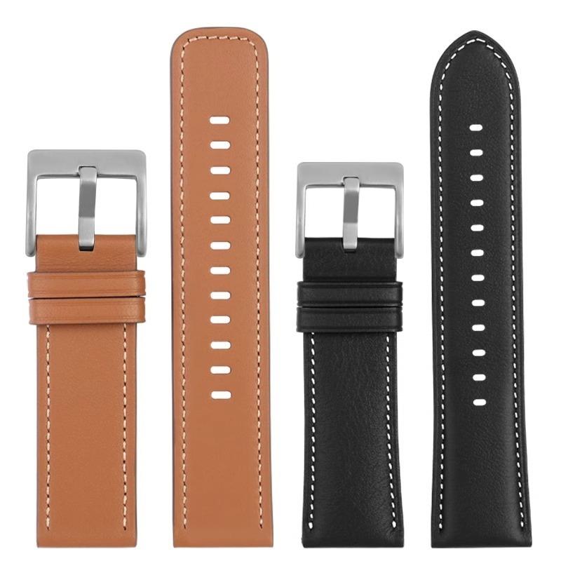 For New Huawei GT5 Strap GT5 Pro Soft Cowhide Watchband Smart Sports WATCH GT5 Ultimate Replacement Wristband Accessory 46mm