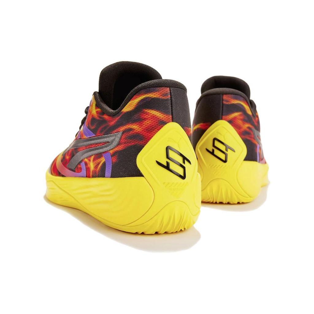 Puma Stewie 2 Fire Women Sneakers Red Black Pelé-Yellow 380072-01