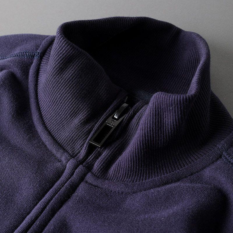 Heavy American Style Retro Original Order Winter Cardigan Sweatshirt