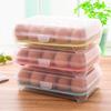 Refrigerator 15 Eggs Storage Box Holder Food Airtight Durable Container Case