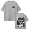 Anime Hunter X Hunter Eyes Graphic T-shirt Men Women  Soft Cotton T Shirts Male Fashion Manga Oversized Streetwear