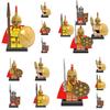 X0164 Spartan Warrior Toy Plastic Building Blocks Set Diy Bagged Packaging Abs Material