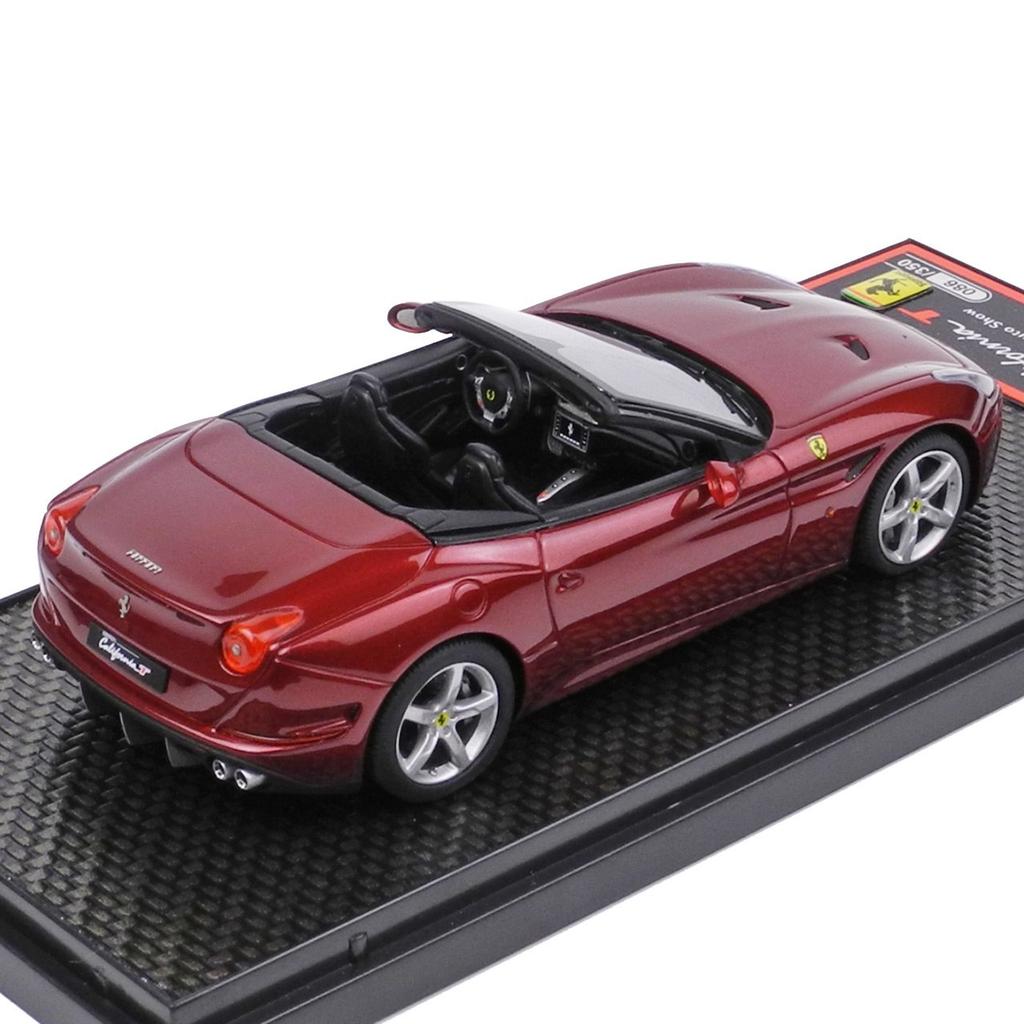 BBR MODELS Scale Ferrari California T Geneve Auto Show 2014 Rosso California 1/43 (Roof Open)