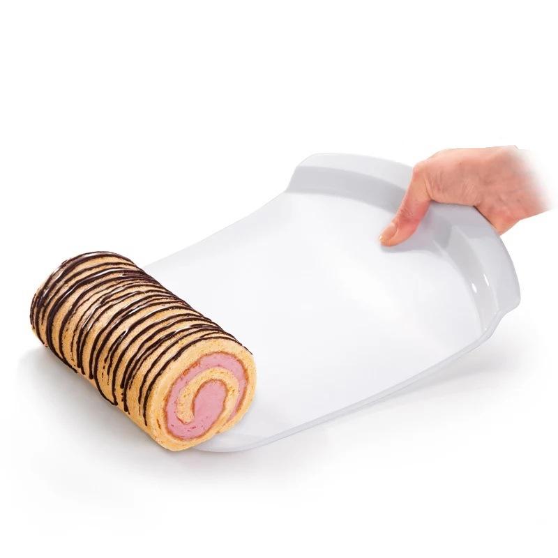 31Cm Large Cake Lifter Spatula Plastic Pizza Lifter Square Round Cake Transfer Tray Holder Pastry Tool Baking Accessories Bakery