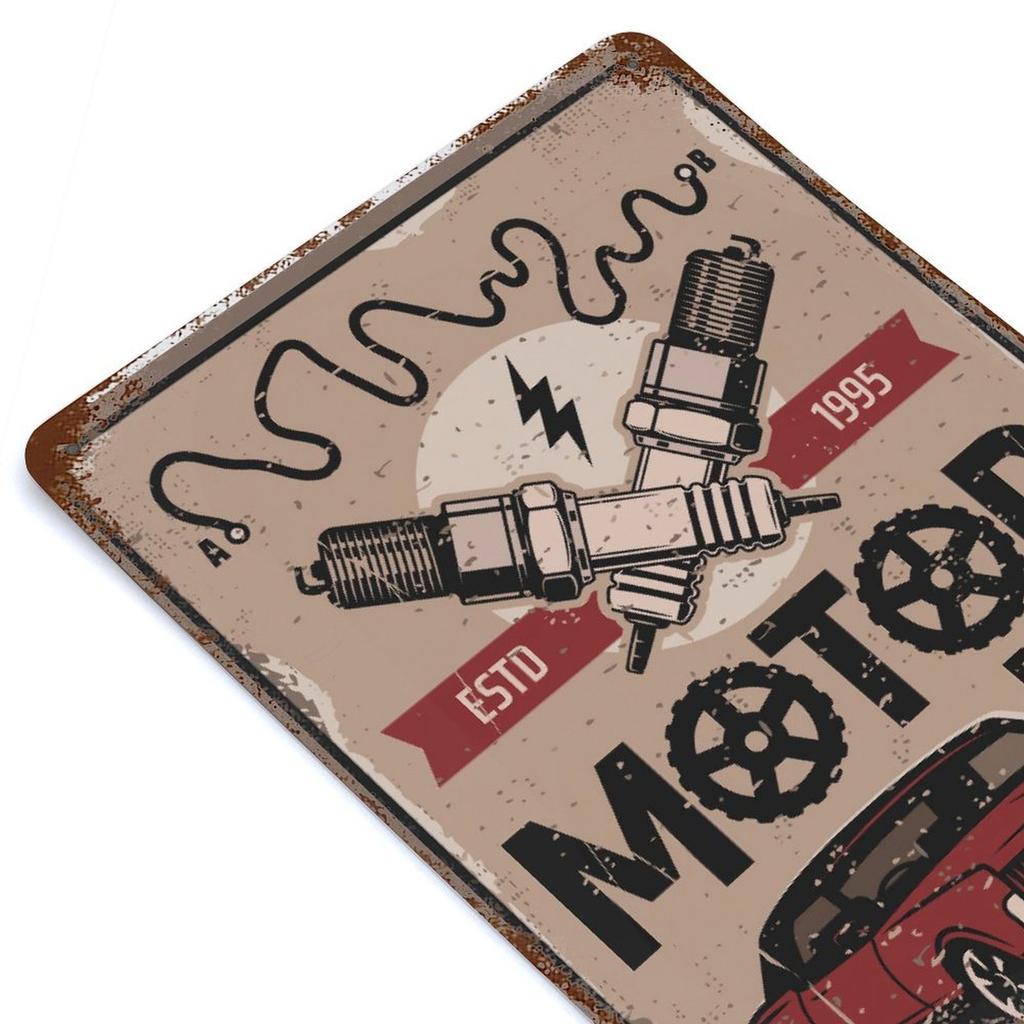 1 Stück Vertikales Rustikales Patina Blechposter, Gealtertes Metall Wandkunst Schild, 20x30cm oder 30x40cm, Vintage Dekorative Ausstellung für Heimbar Café Garage oder Büro