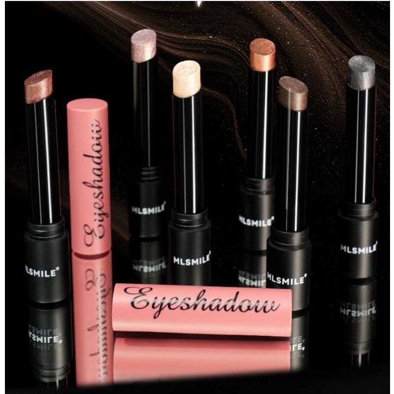 MLSMILE Lipstick Eyeshadow Stick Lazy Eye Makeup Waterproof Non-smudging Pearlescent Eyeshadow Aegyo Sal Pen