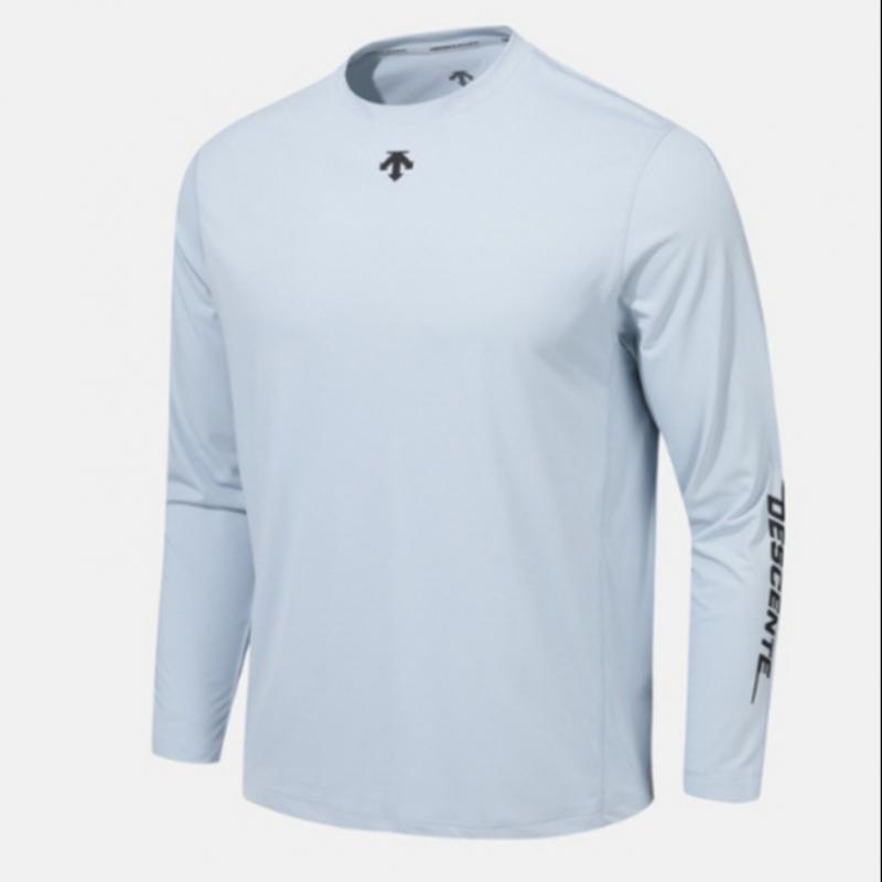 DescenT VecTor OverfiT Long Sleeve T shirT B1 sq123TTl13 Blk Sky