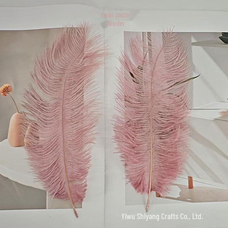 Barevné zavírače na dorty z pštrosího peří a příslušenství