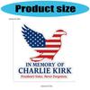 Set of 10 Adhesive Patriotic Bird Design Window Cling Sticker For Vehicle Home Decors Easy Installation PVC Decal