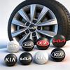 4Pcs KIA Car Wheel Center Hub Caps Sticker Accessories For KIA Rio Ceed Sportage Cerato Soul Sorento Picanto Optima K7 K3 K5 K9