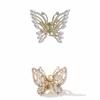 Girl Zinc Zinc Alloy Rhinestone Grasping Clip Hair Accessories Pearl Hair Clip Butterfly Hair Claw