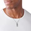 DIESEL Stainless Steel Pendant One Stainless No Silver Logo DX1116040 All-Gender Necklace, Size, Steel, Gemstones, Pendant/Gold