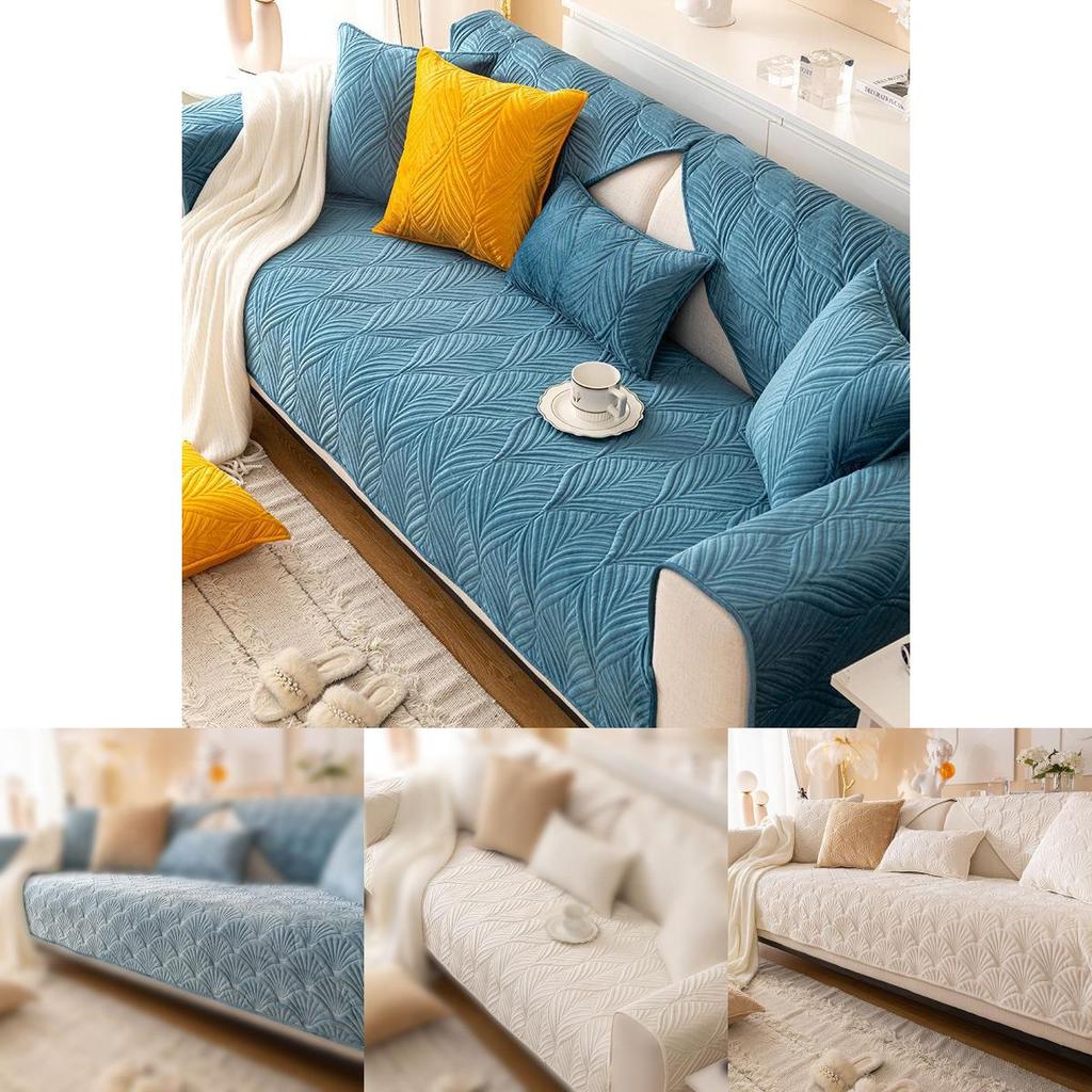 Winter Plush Sofa Cushions Non-slip And Anti-fouling