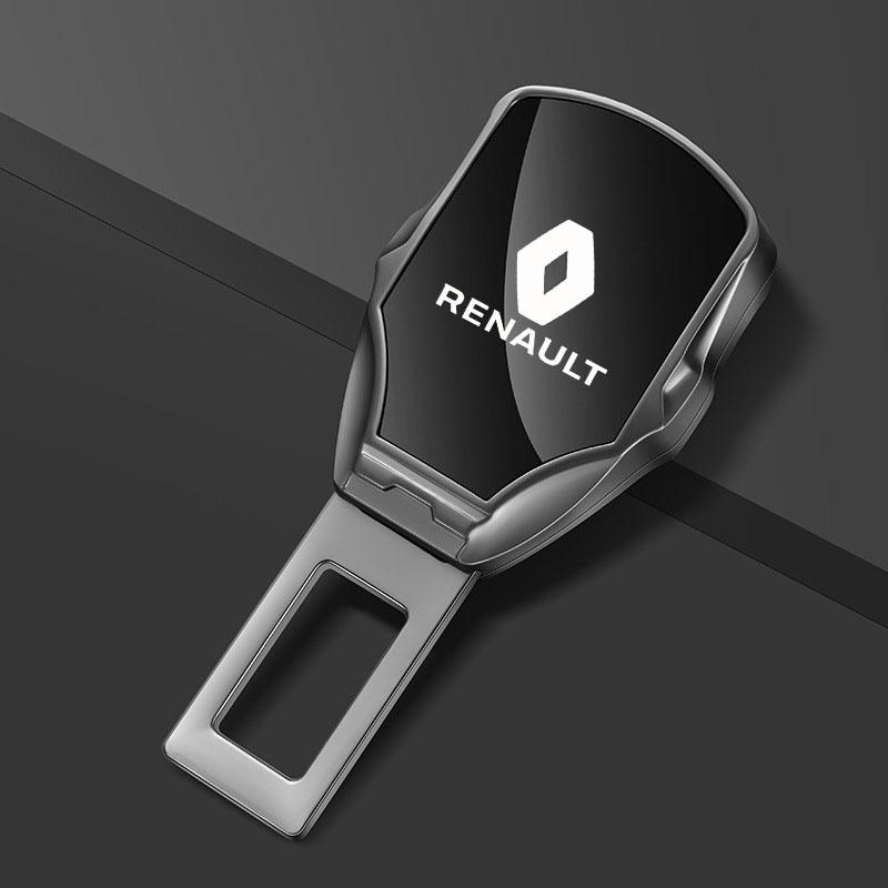 

Interior Stickers Car Seat Belt Clip Extension Plug Safety Seat Lock Buckle For Renault Duster RS Sport Logan Clio Megane Kangoo коричневый
