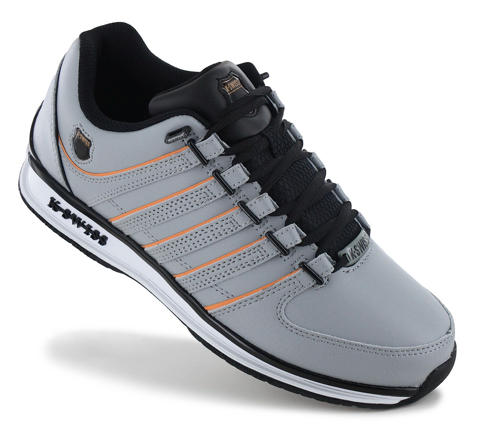 K-Swiss RINZLER Leather - Men s Sneakers Shoes Grey 01235-032-M ORIGINAL EU 49 серый