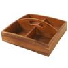 Walnut Wood Divided Snack and Candy Serving Tray