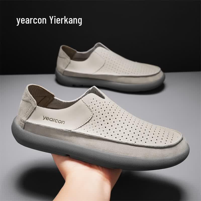 Yierkang Men s 2026 Summer Breathable Casual Sandals 44