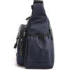Oxfords Toted Bag for Men Shoulder Crossbody Handbag with Multi Pockets Zipper for Work Office Travel and Daily Use