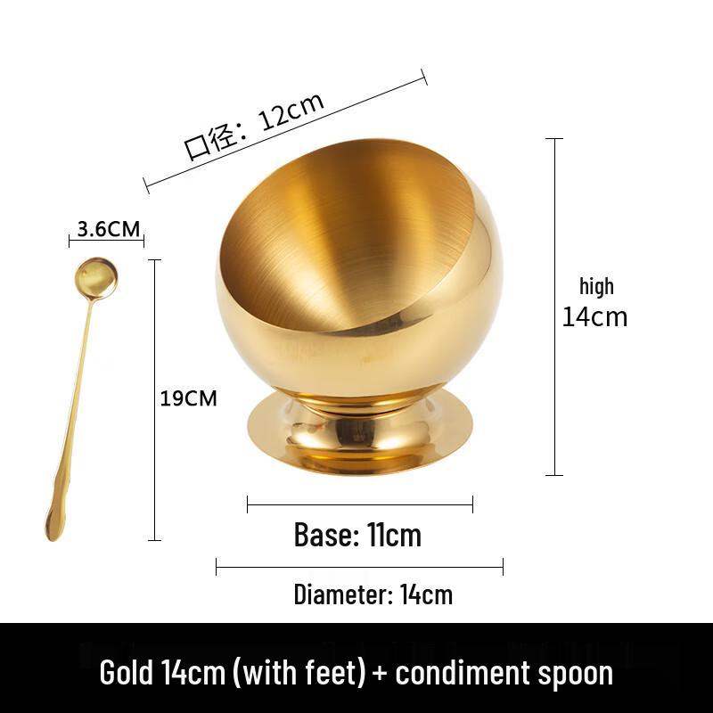 Stainless Steel Condiment Bowl Set