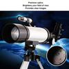 Refractor Telescope HD 90x Compact Astronomical Telescope with Finderscope 2 Eyepieces for Travel Bird Watching