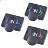 Waterproof Dual USB Charger Socket 3.1A Power Outlet Panel For Car Motorcycle Boat RV Wheelchair Vehicle Charging Parts
