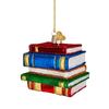 Acrylic 3D Mini Book Christmas Decoration Xmas Gifts Book Lovers Hanging Ornament Bookshelf Pendant