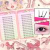 Black Color DIY Fake Lash Natural Style False Eyelashes New Lash Extensions  for Idol Girls