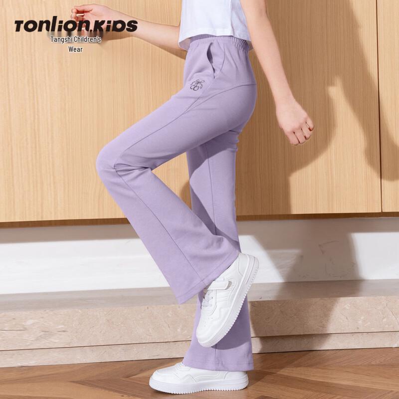 

Tangshi Girls 2026 Spring Knit Casual Pants 120