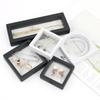 Pe Film Suspension Packaging Box, Transparent Jewelry, Earrings, Rings, Bracelets, Bracelets, Anti-Oxidation Storage Box With Finger Cots.