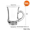 Lizun BLinkMax 155ml Coffee Cup with Handle - Compact Design, Perfect for Tea