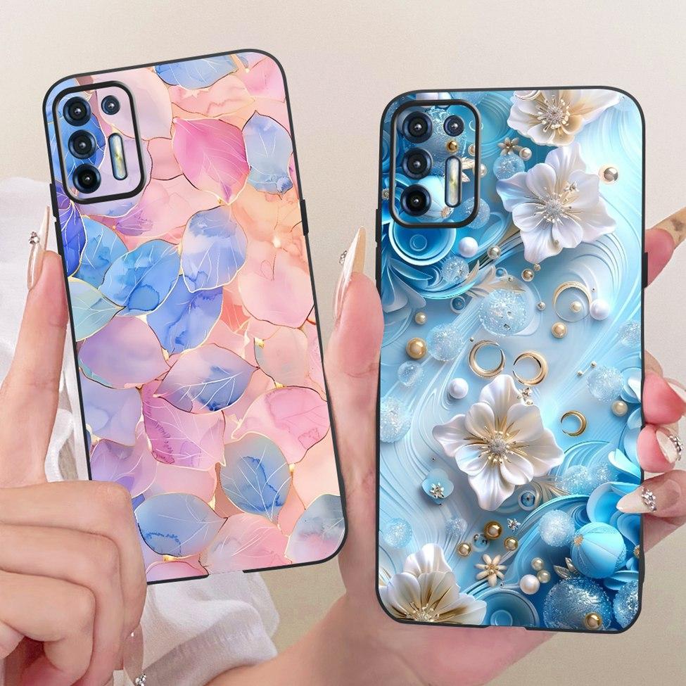 Coque Pour Motorola Moto G9 Plus Housse Mignonne Mode Drôle Peinte Funda Pour Moto G9 Plus Coquille XT2171-2 XT2171-1