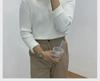 Eleganter koreanischer schmal gestrickter Polopullover - Britischer Retro-Stil für Herren