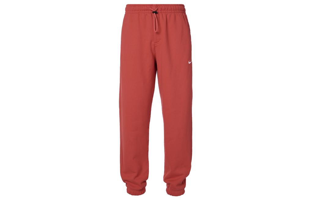 Nike Casual Pants Men's University Red Thickened Cuffed Pants AV8279-657