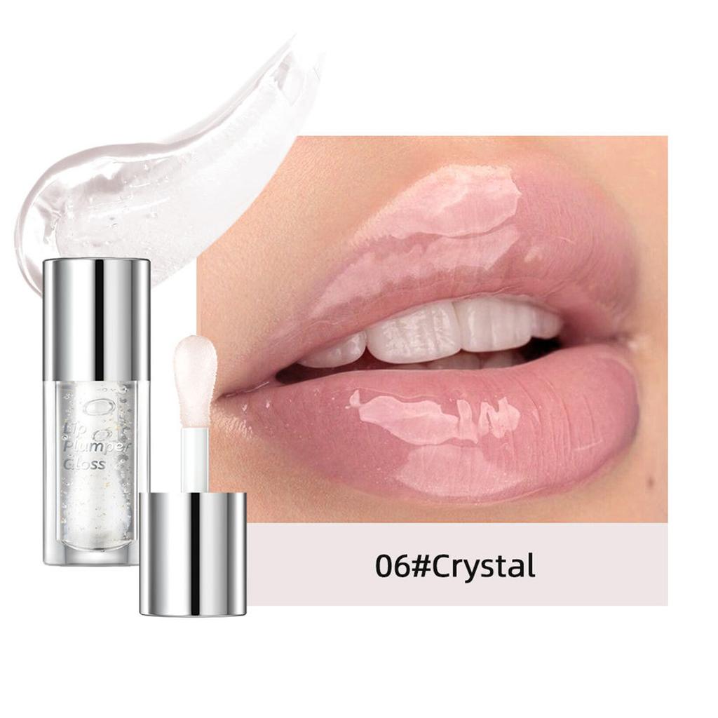 Hydrating Lip Glow Oil, Moisturizing Lip Oil Gloss, Non-Sticky Long Lasting Lip Oil Tinted, Clear Plumping Lip Gloss,2.8g