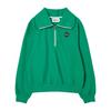 THE GREEN LAB Half-Zip Sweatshirt [Green]